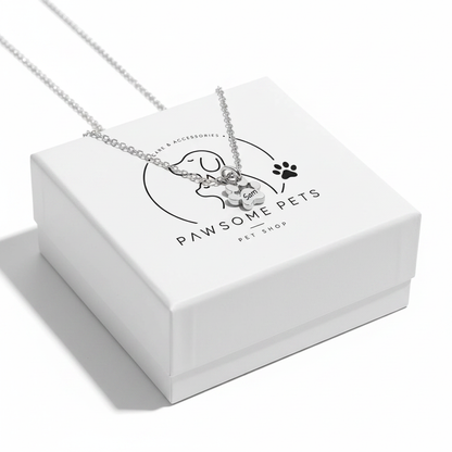 Silver Necklace Branded